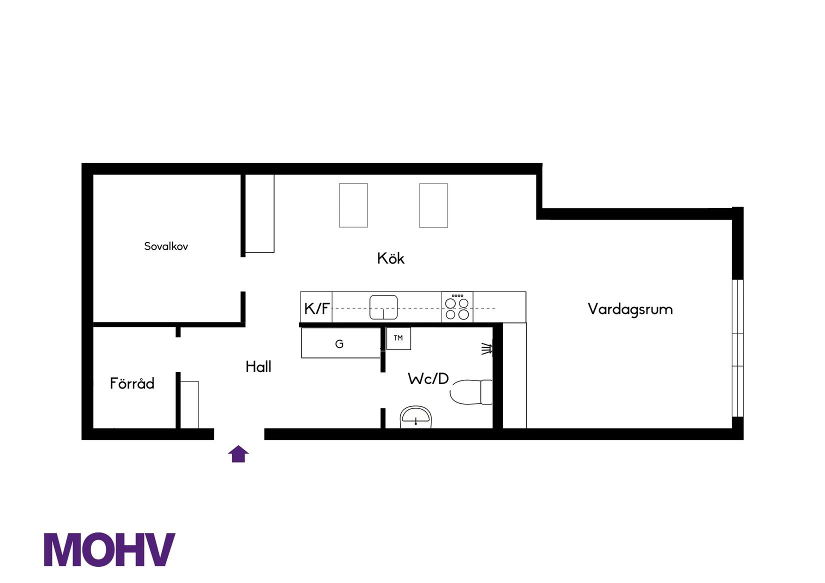 Bostadsrätt, Bergaparksvägen 6, Åkersberga Centrum, Österåker