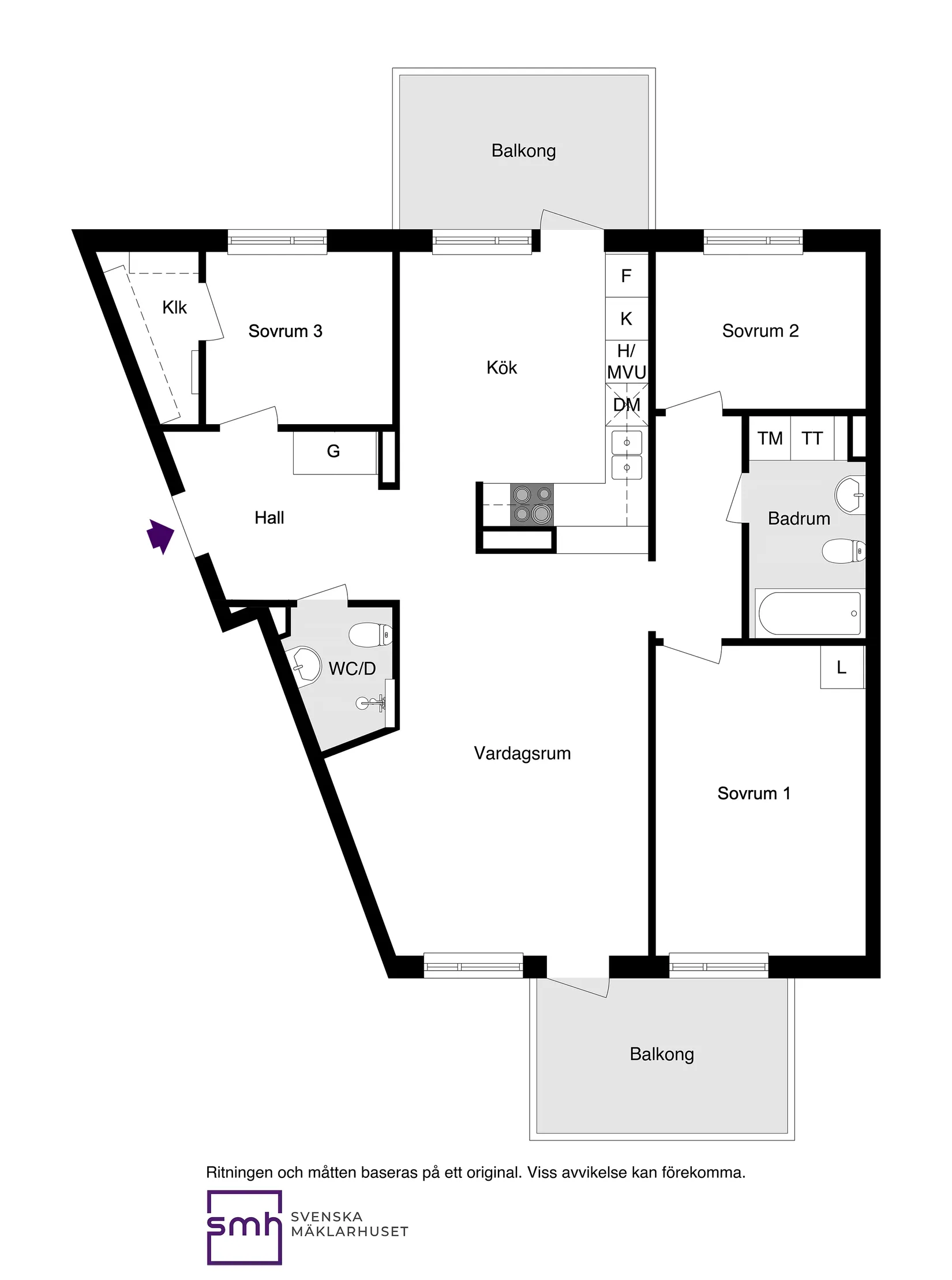 Bostadsrätt, Fridensborgsvägen 32, Järvastaden, Solna
