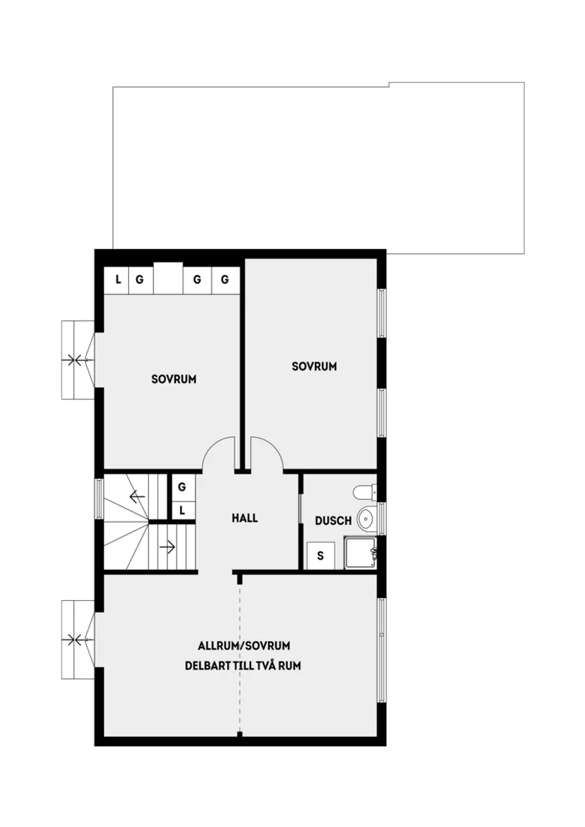 Villa, Radhus, Orrvägen 8, Norskogen Näsbypark, Täby