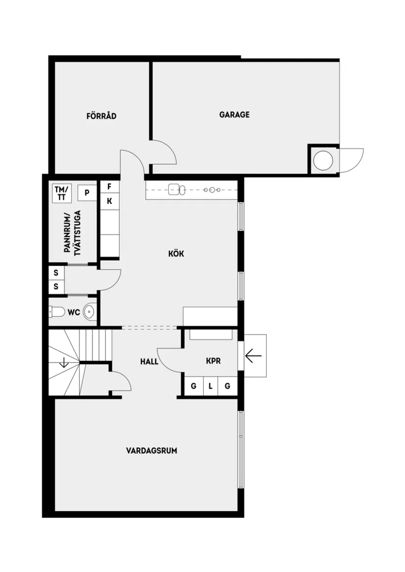 Villa, Radhus, Orrvägen 8, Norskogen Näsbypark, Täby