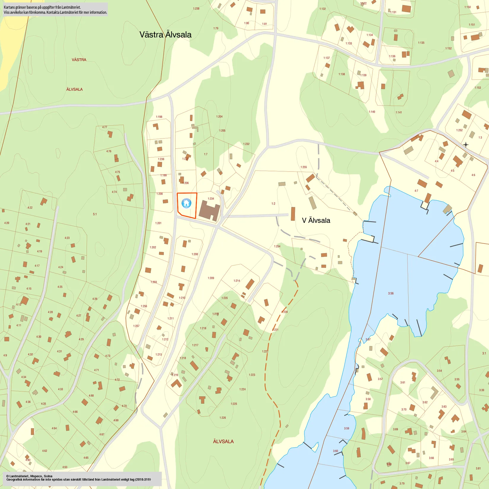 Tomt, Spireavägen 9, Värmdö