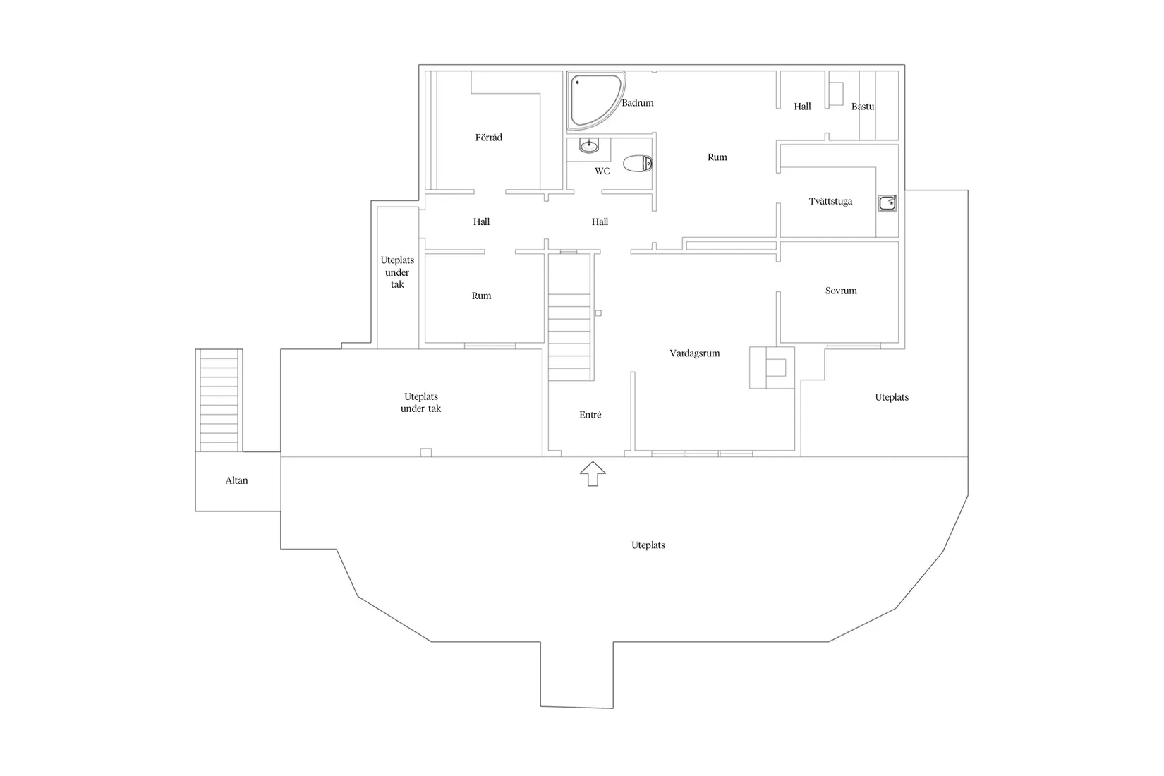 Villa, Stigareliden 8, Sjömarken, Borås