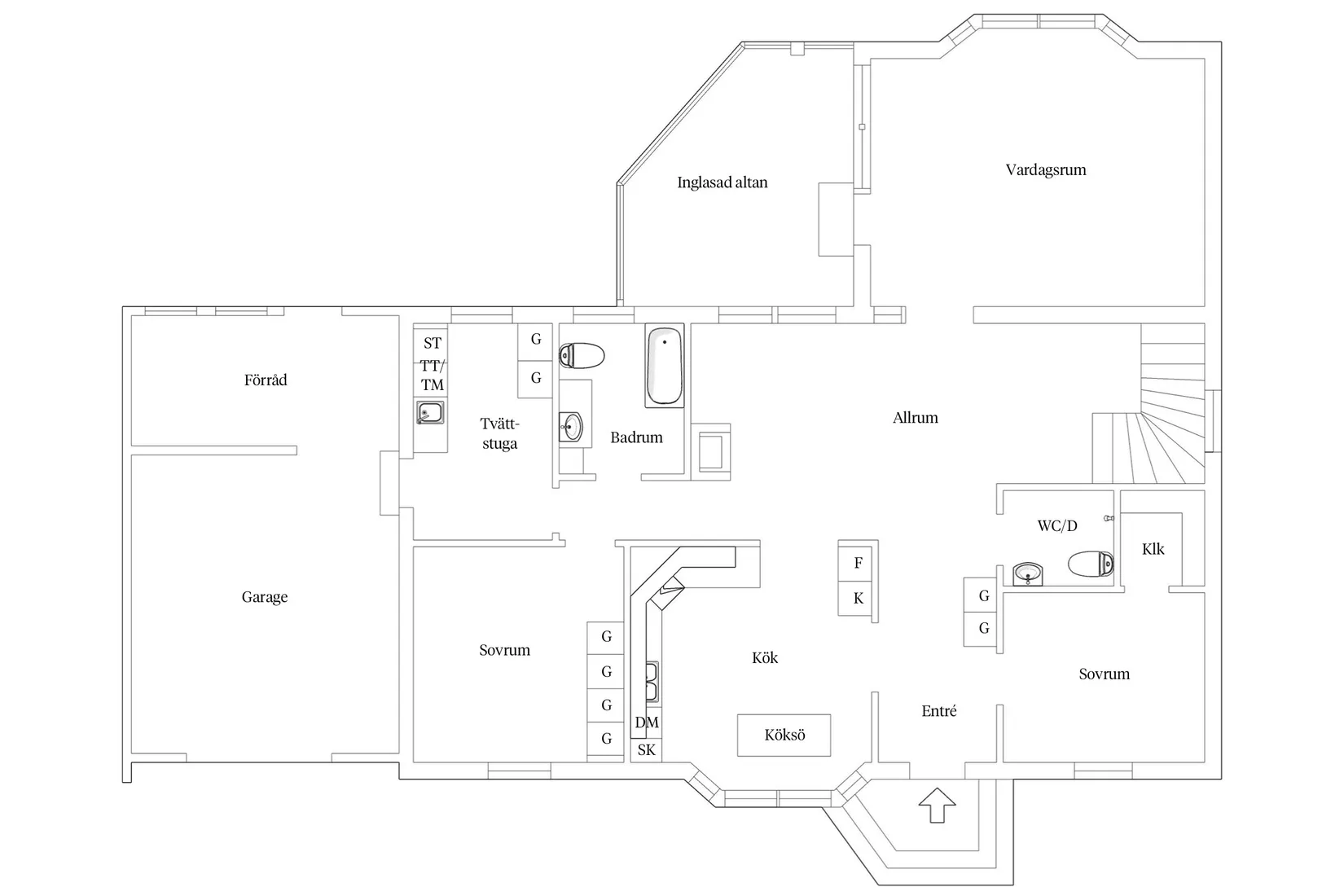 Villa, Medelpadsvägen 5, Norra Gryta, Västerås