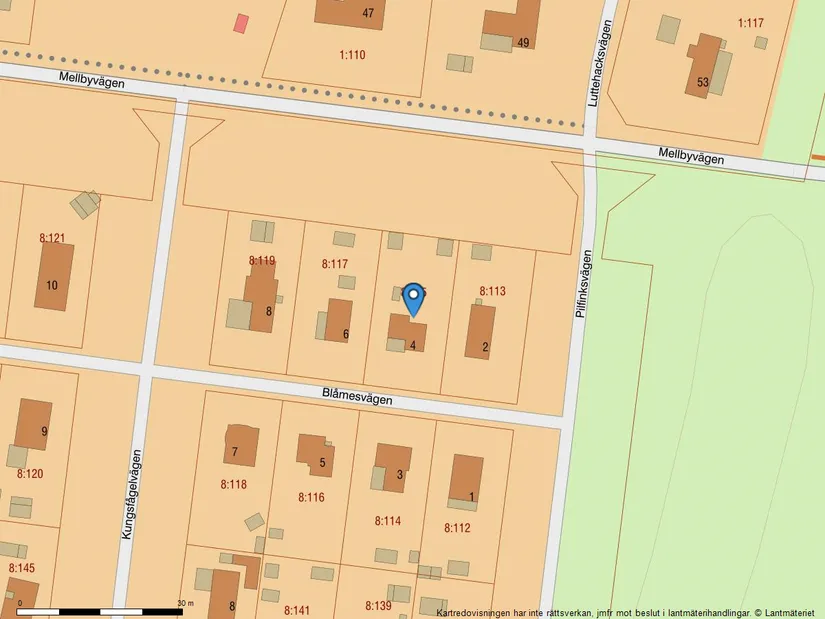 Villa, Blåmesvägen 4, Mellbystrand, Laholm