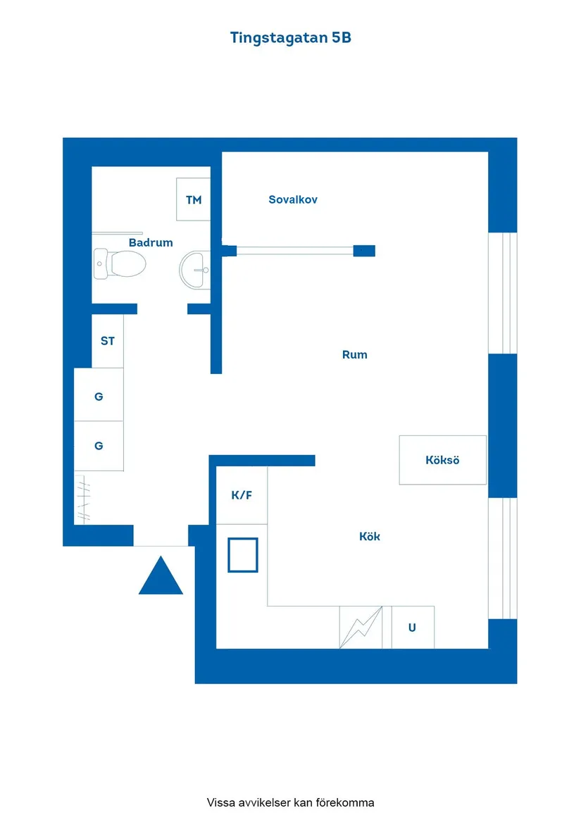 Bostadsrätt, Tingstagatan 5B, Oxelbergen, Norrköping