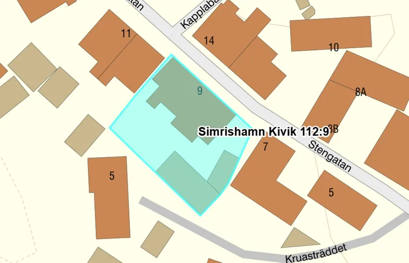 Villa, Stengatan 9, Kivik, Simrishamn