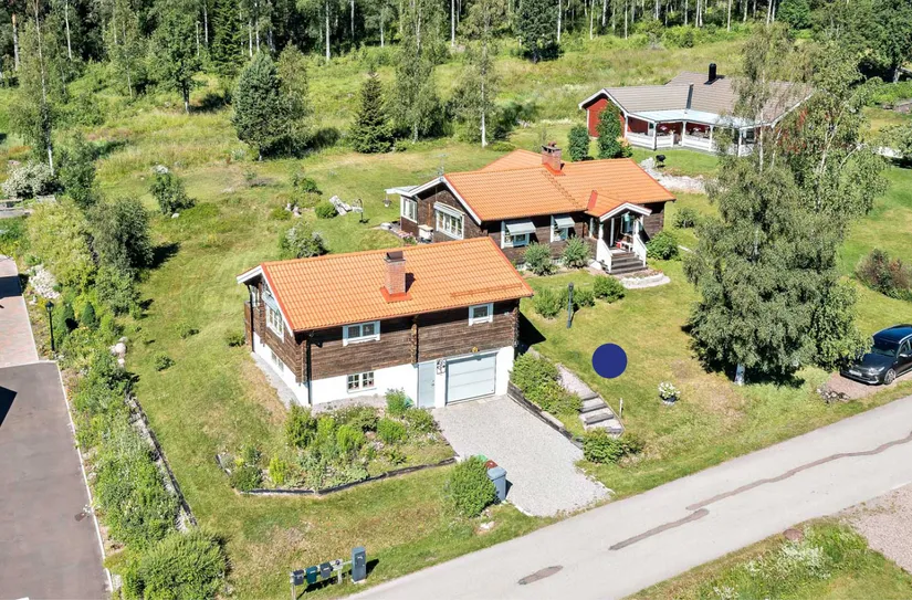 Villa, Trollskuruvägen 40, Vikarbyn - Hjortgårdsområdet, Rättvik