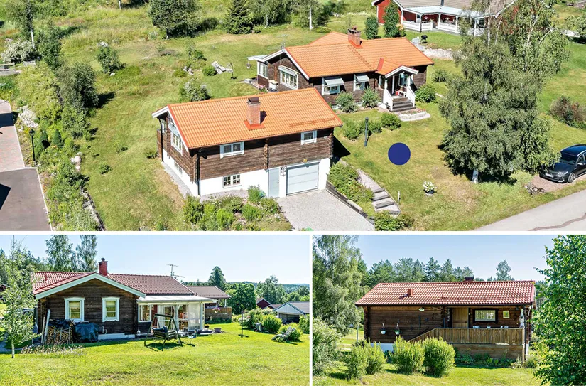 Villa, Trollskuruvägen 40, Vikarbyn - Hjortgårdsområdet, Rättvik