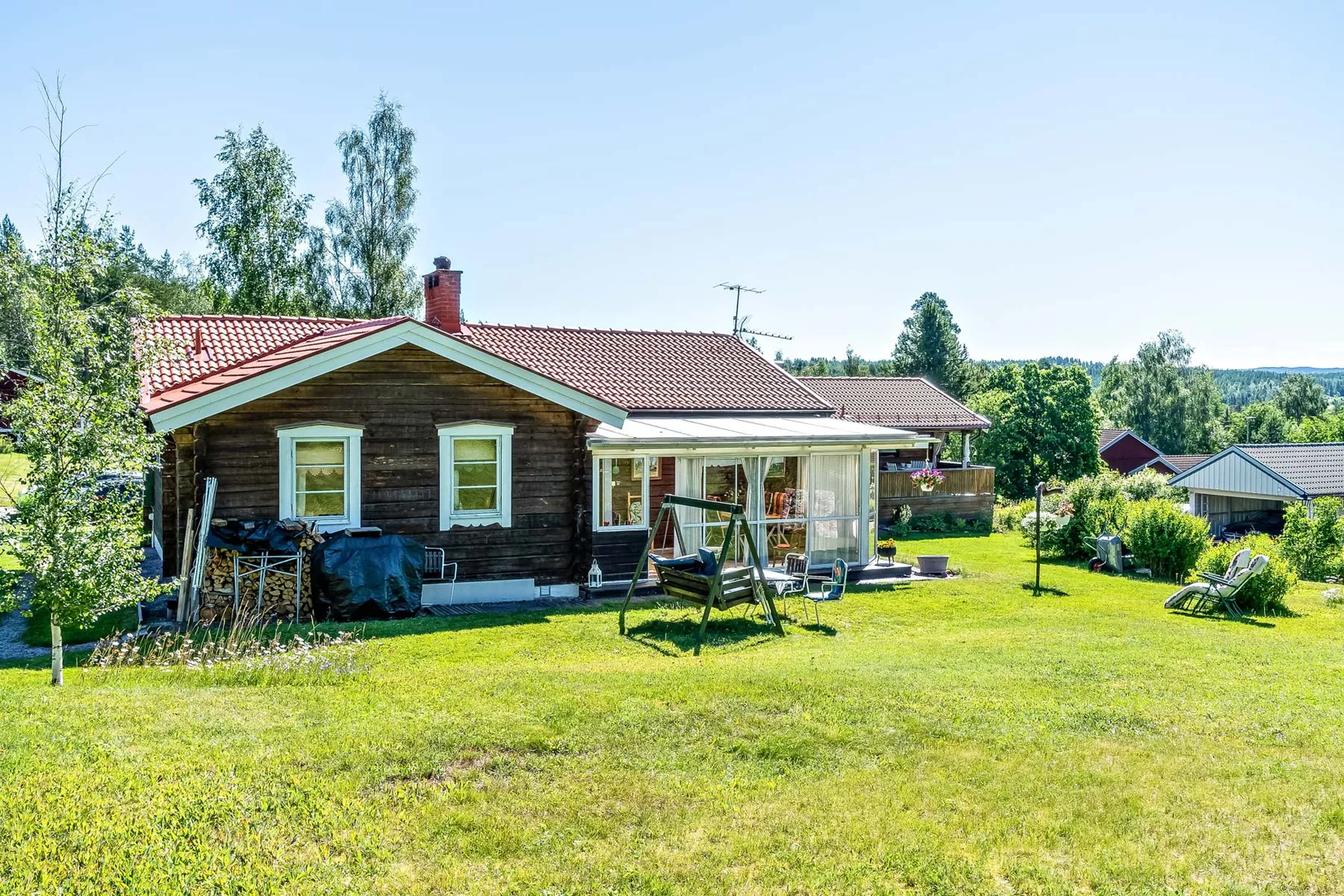 Villa, Trollskuruvägen 40, Vikarbyn - Hjortgårdsområdet, Rättvik