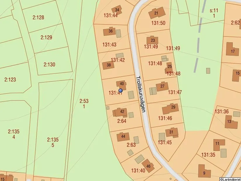 Villa, Trollskuruvägen 40, Vikarbyn - Hjortgårdsområdet, Rättvik