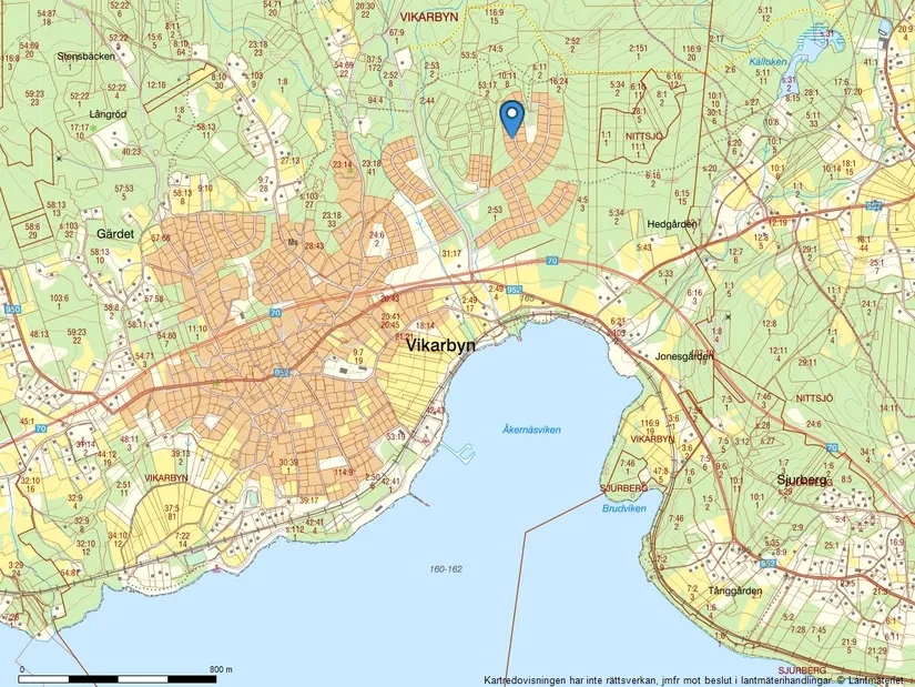 Villa, Trollskuruvägen 40, Vikarbyn - Hjortgårdsområdet, Rättvik