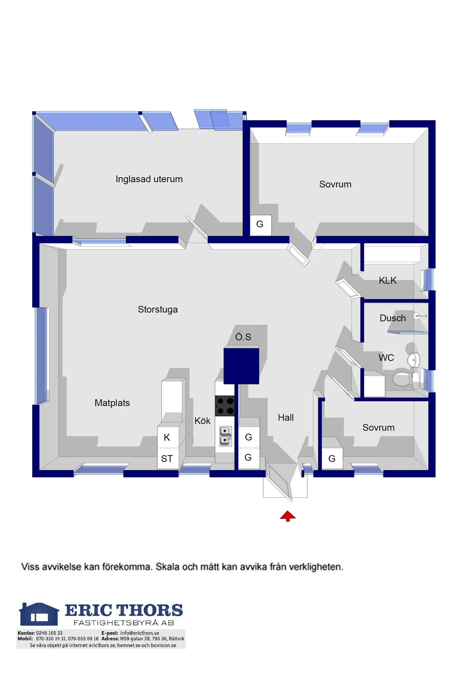 Villa, Trollskuruvägen 40, Vikarbyn - Hjortgårdsområdet, Rättvik