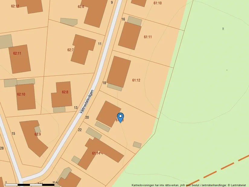 Villa, Vättnedalsvägen 20, Önnered, Göteborg