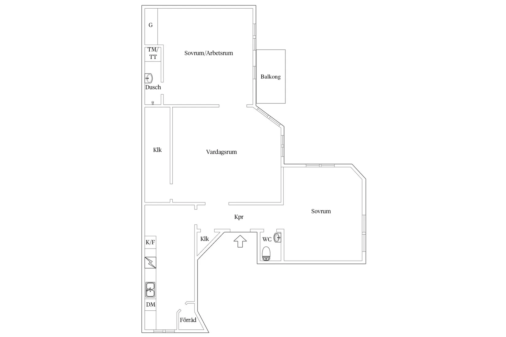 Bostadsrätt, Gyllenkroks Allé 3, Lund - Centrum, Lund