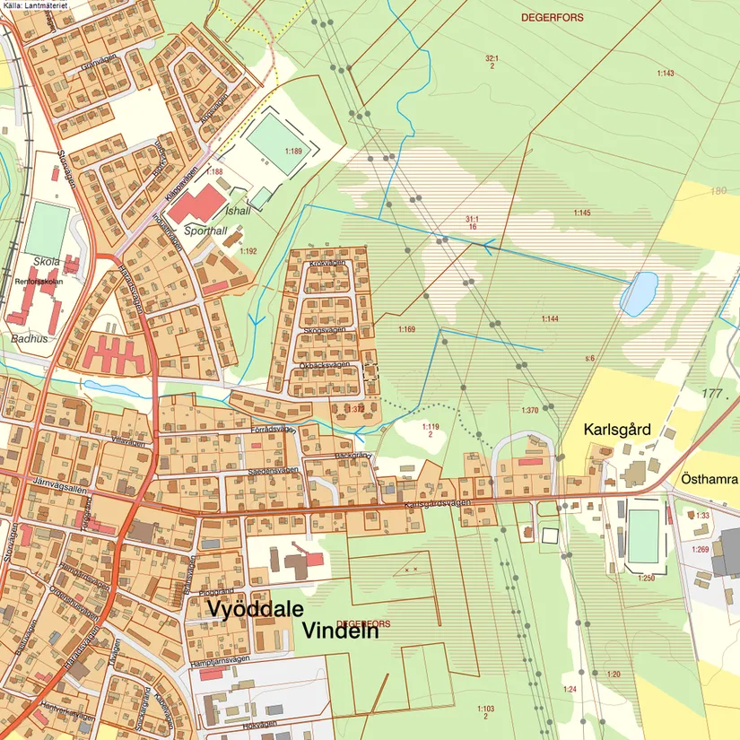 Villa, Ökbäcksvägen 18, Vindeln