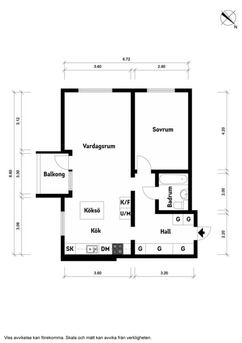 Bostadsrätt, Gitarrgatan 3, Frölunda, Göteborg