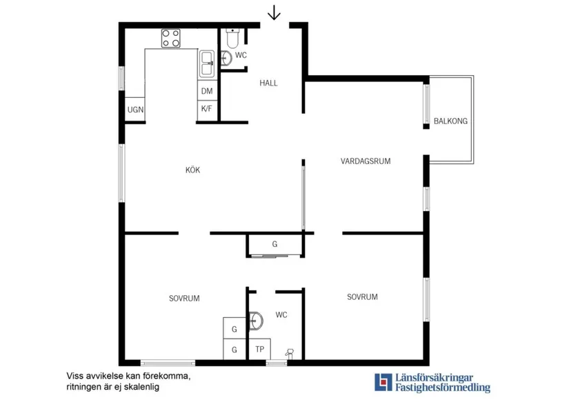 Bostadsrätt, Doktor Widerströms gata 46, Fruängen, Stockholm