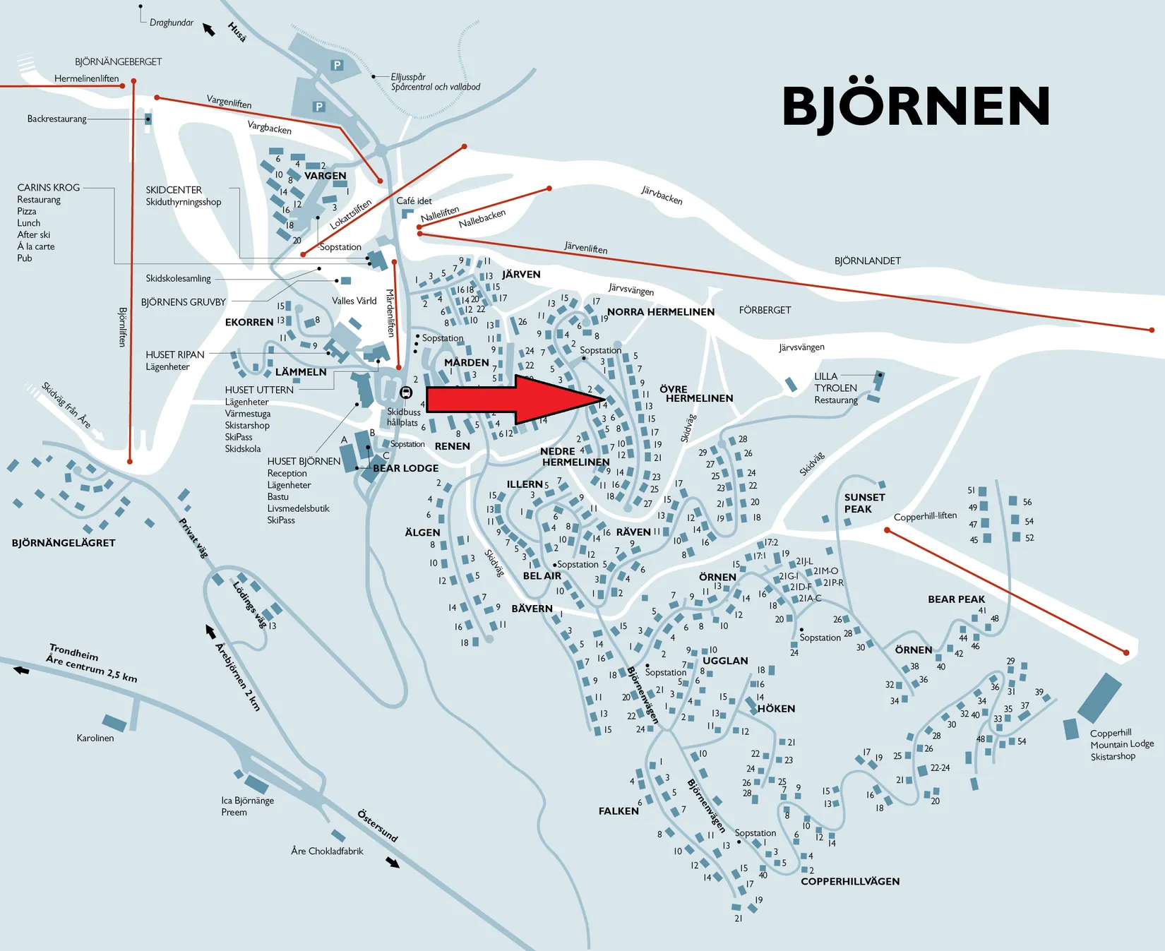 Bostadsrätt, Björnen Övre Hermelinen 4A, Åre Björnen, Åre