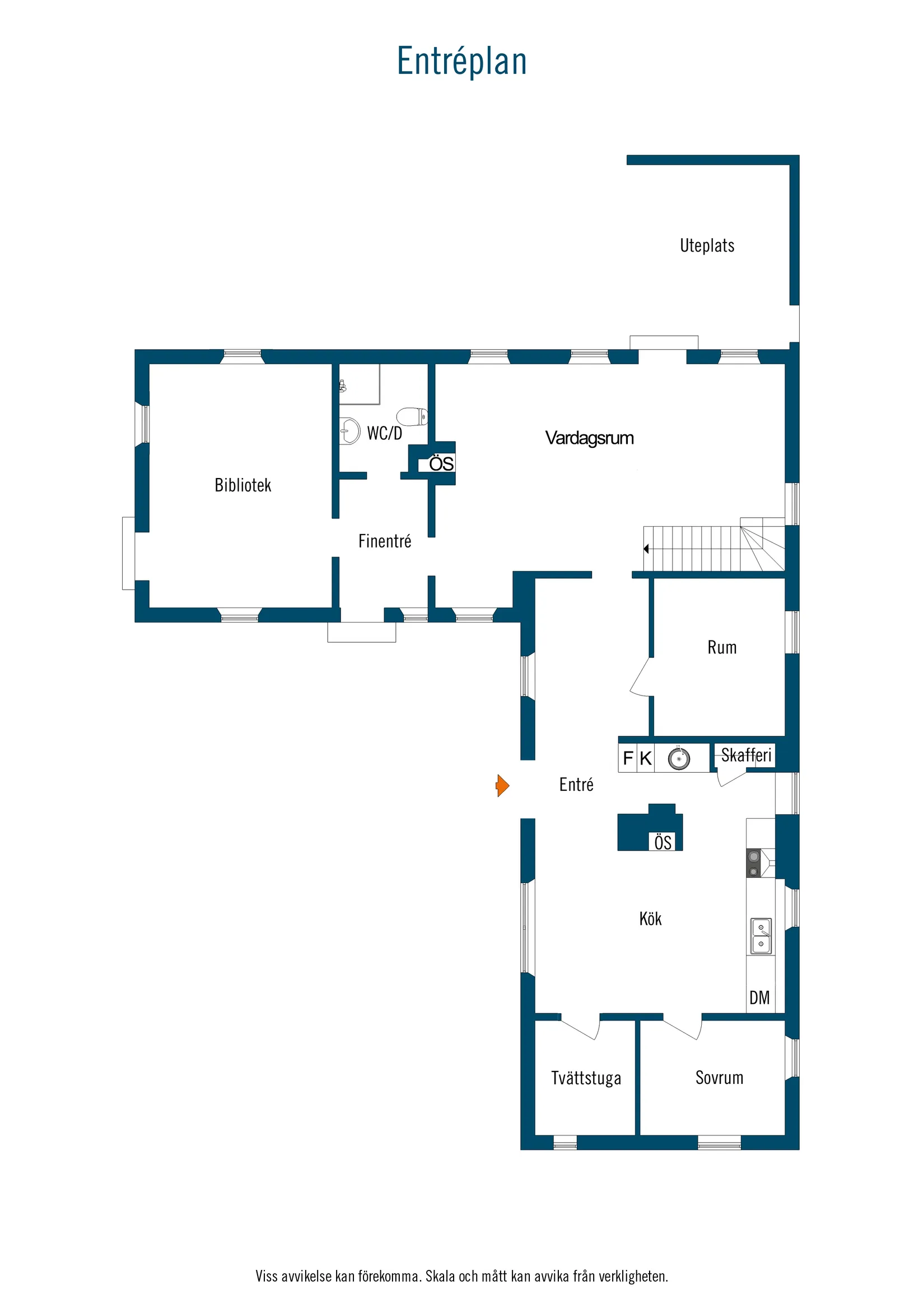 Villa, Anders Ols väg 18, Snårestad, Ystad