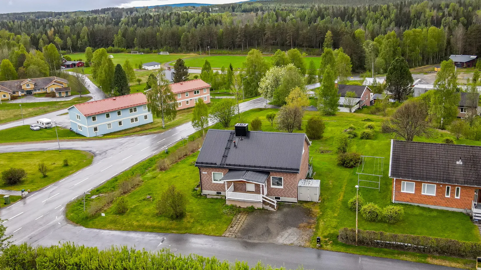 Villa, Promenaden 1, Bjurholm