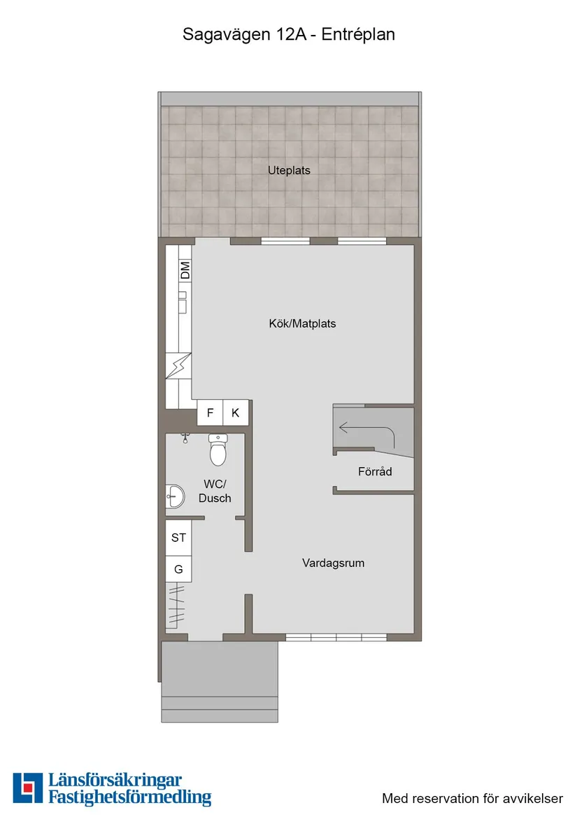 Bostadsrätt, Radhus, Sagavägen 12A, Enköping