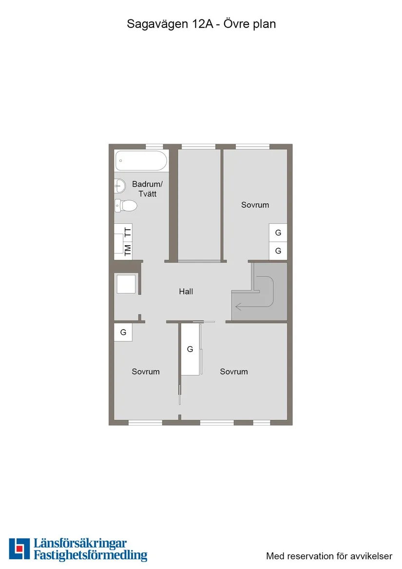 Bostadsrätt, Radhus, Sagavägen 12A, Enköping