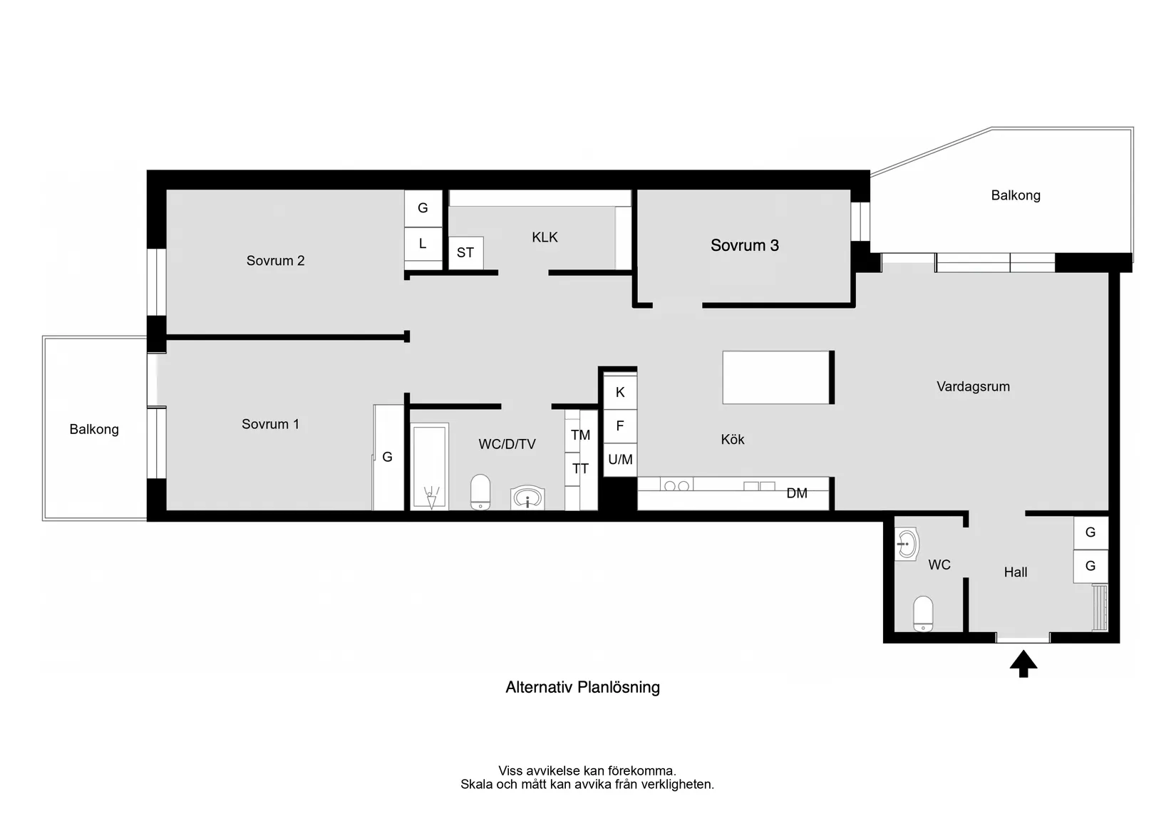 Bostadsrätt, Portalgatan 76, Kapellgärdet, Uppsala
