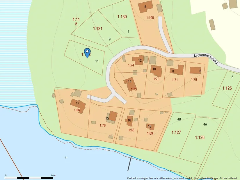 Tomt, Lyckornas sjöväg 11, Mölnlycke - Benareby, Härryda