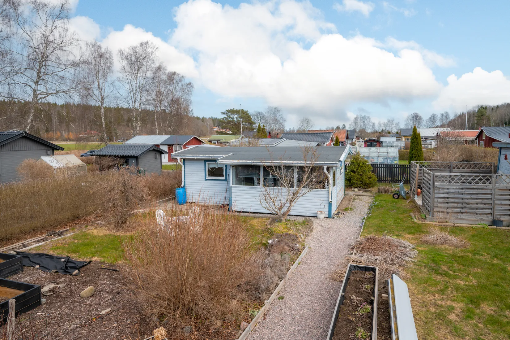 Fritidshus, Ekebydal koloniområde, väg 7 stuga nr 67, Bergshammar, Nyköping