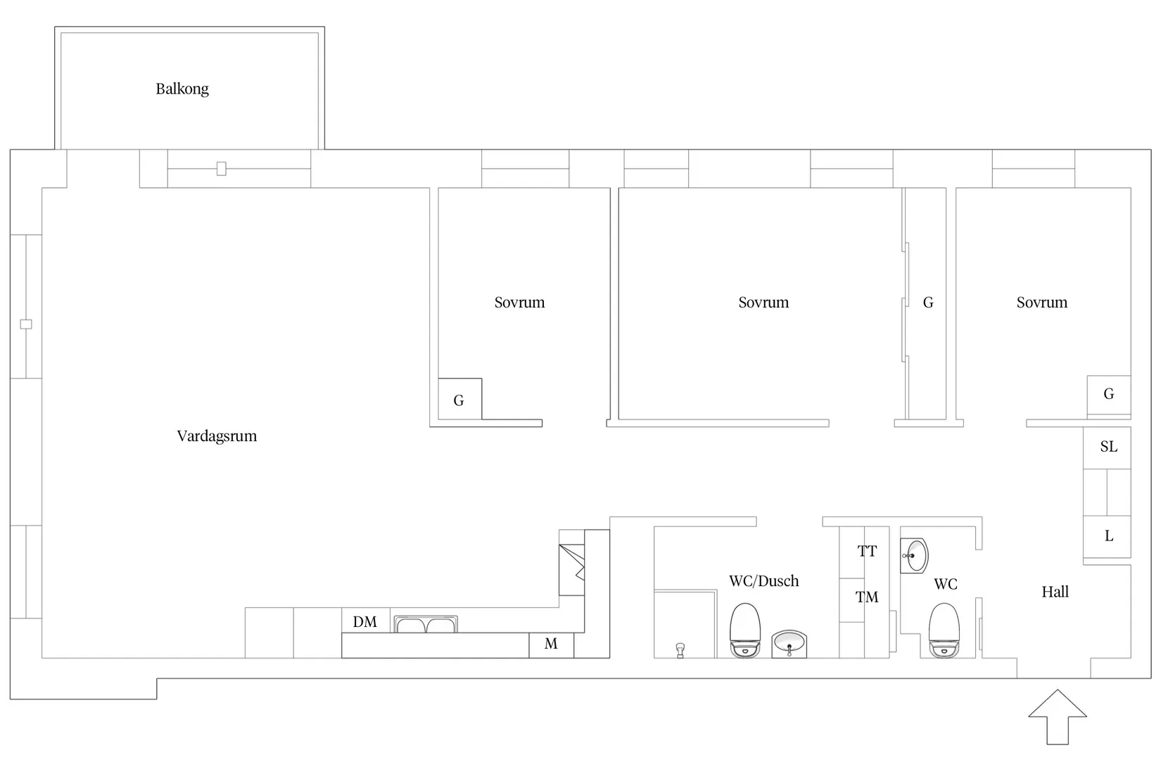 Bostadsrätt, Kolsyregatan 5B, Limhamns Sjöstad, Malmö
