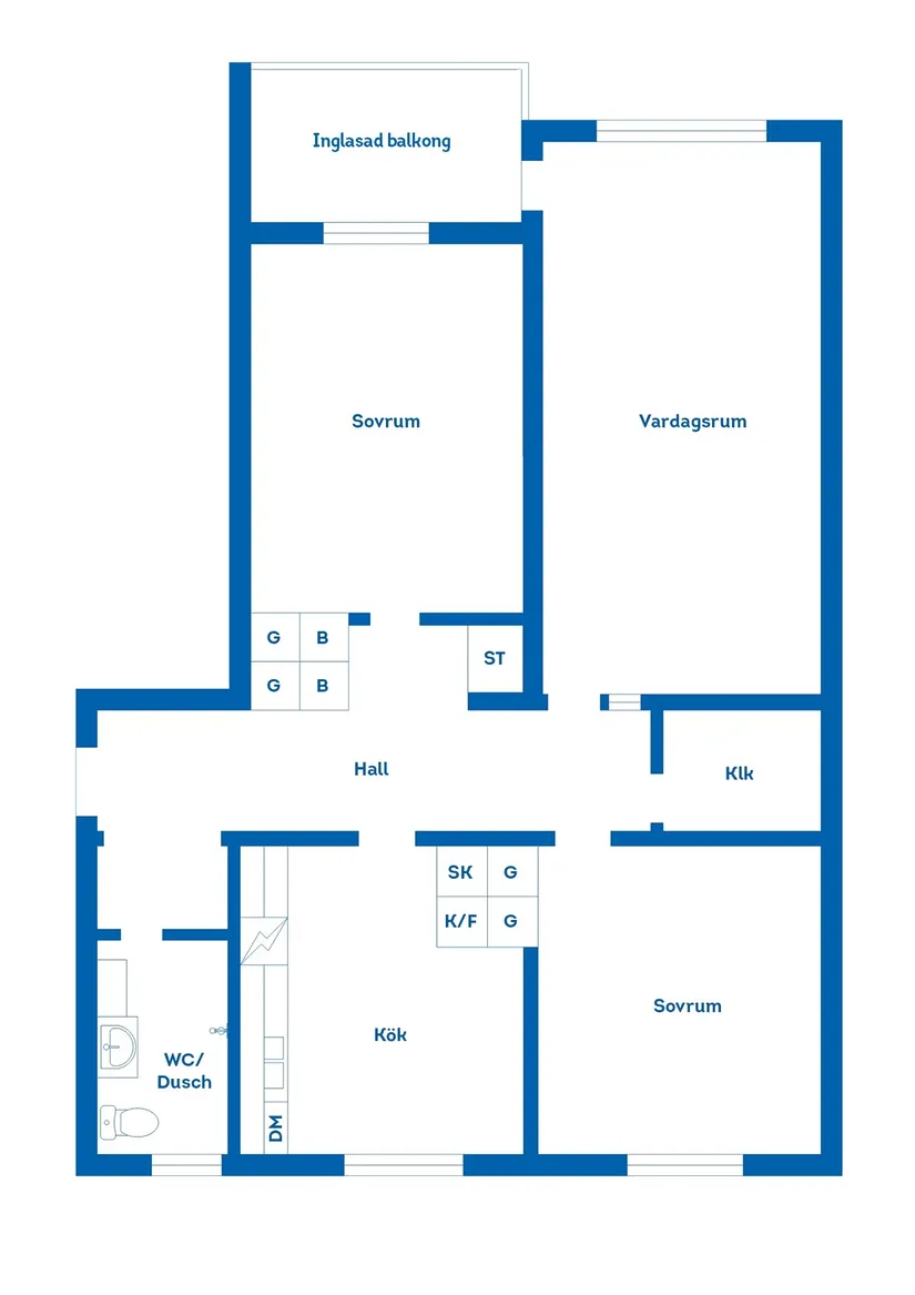 Bostadsrätt, Tomtebovägen 8B, Mora