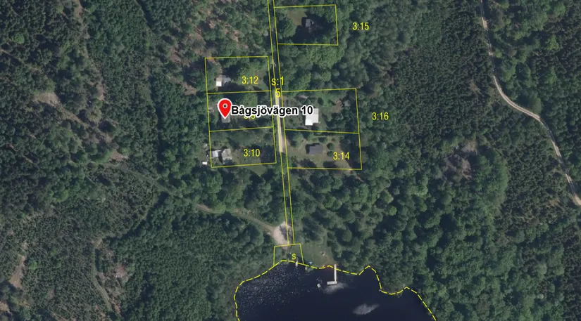 Fritidshus, Bågsjövägen 10, Bågsjön, Ronneby