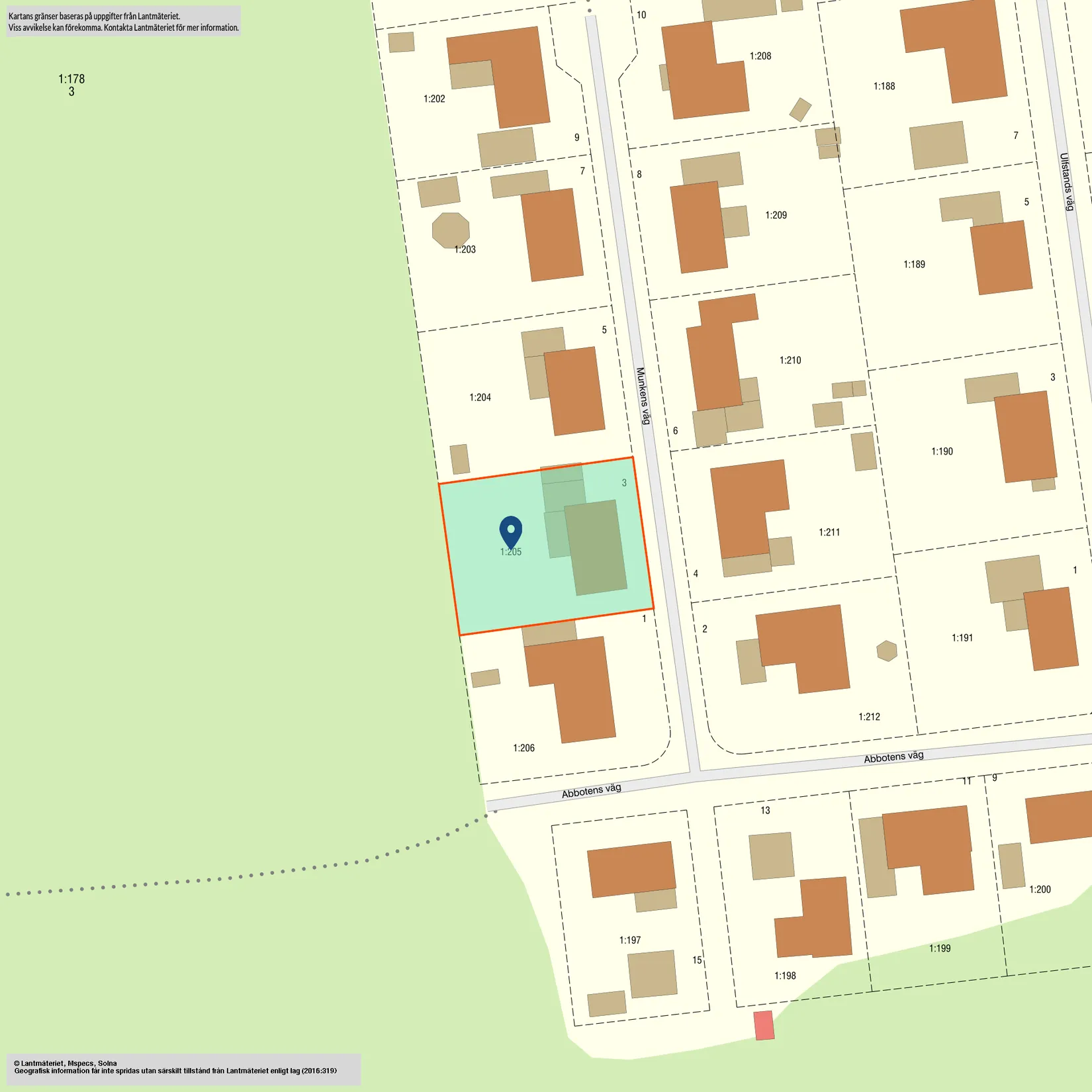 Villa, Munkens väg 3, Bäckaskog, Kristianstad