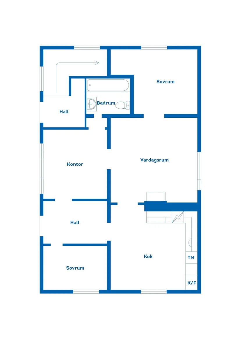 Villa, Parkgatan 28, Hälletorp/Bondsjöstaden, Härnösand