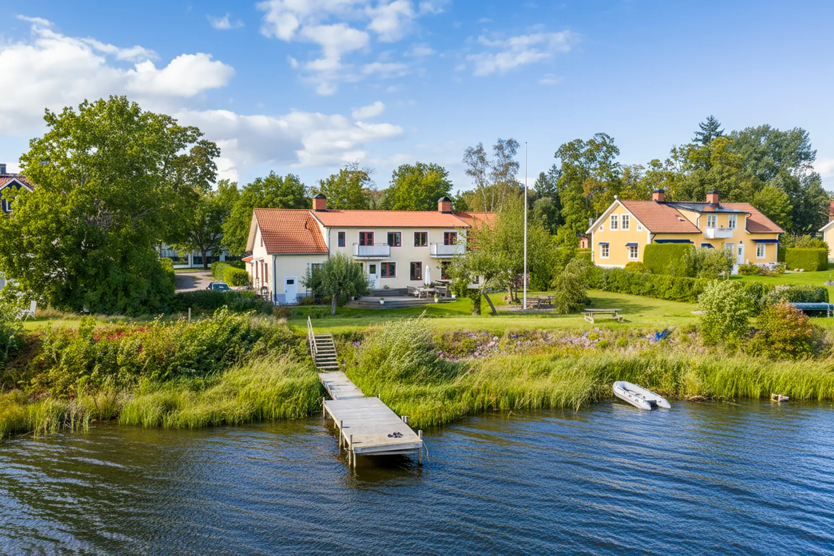Villa, Verkstadsvägen 44, Verkstadsön, Motala