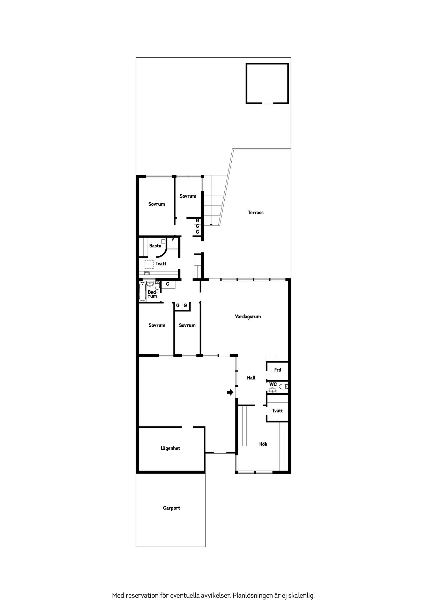 Villa, Danska vägen 60, Oscarshem, Lund