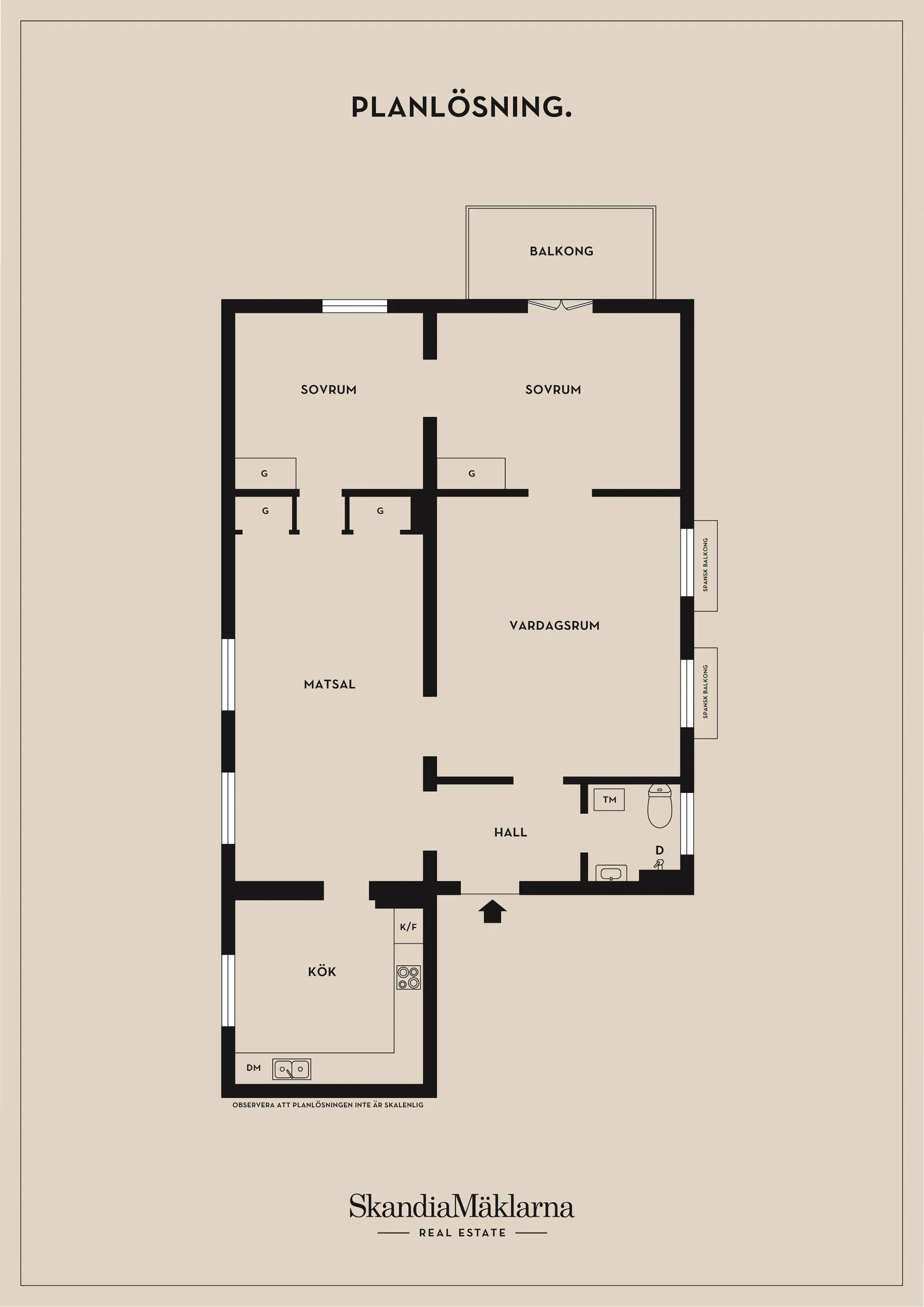 Bostadsrätt, Observatoriegatan 5, 3tr, Vasastan - Odenplan, Stockholm