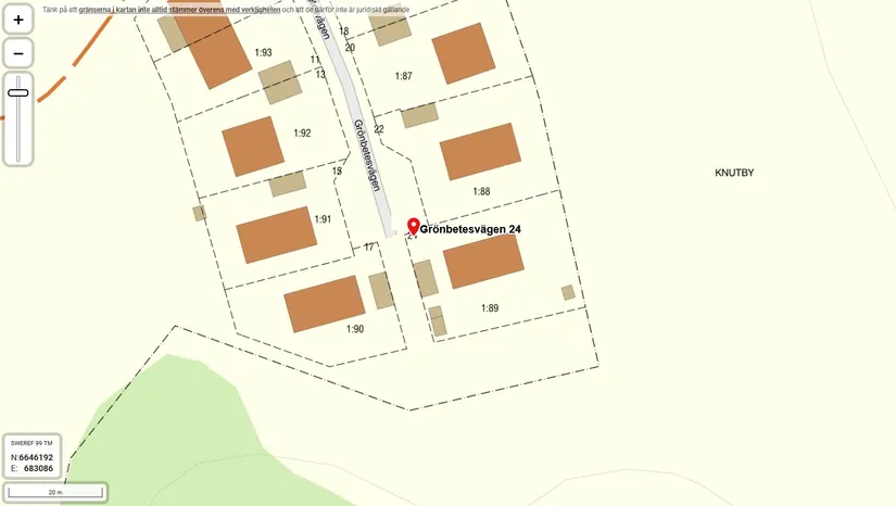 Villa, Grönbetesvägen 24, Knutby, Uppsala