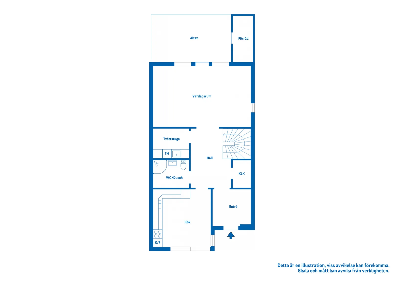 Bostadsrätt, Radhus, Näsnaregatan 12D, Katrineholm Gersnäs, Katrineholm
