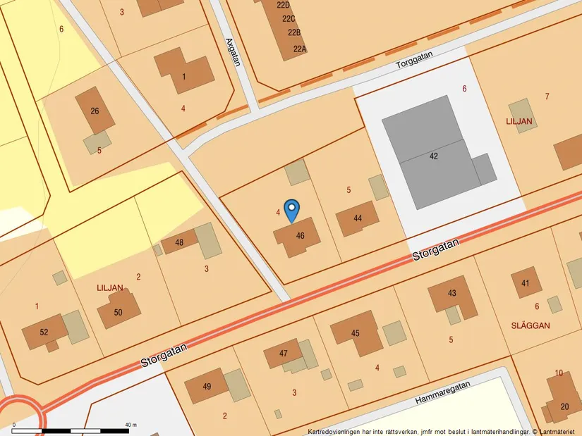 Villa, Storgatan 46, Nossebro, Essunga