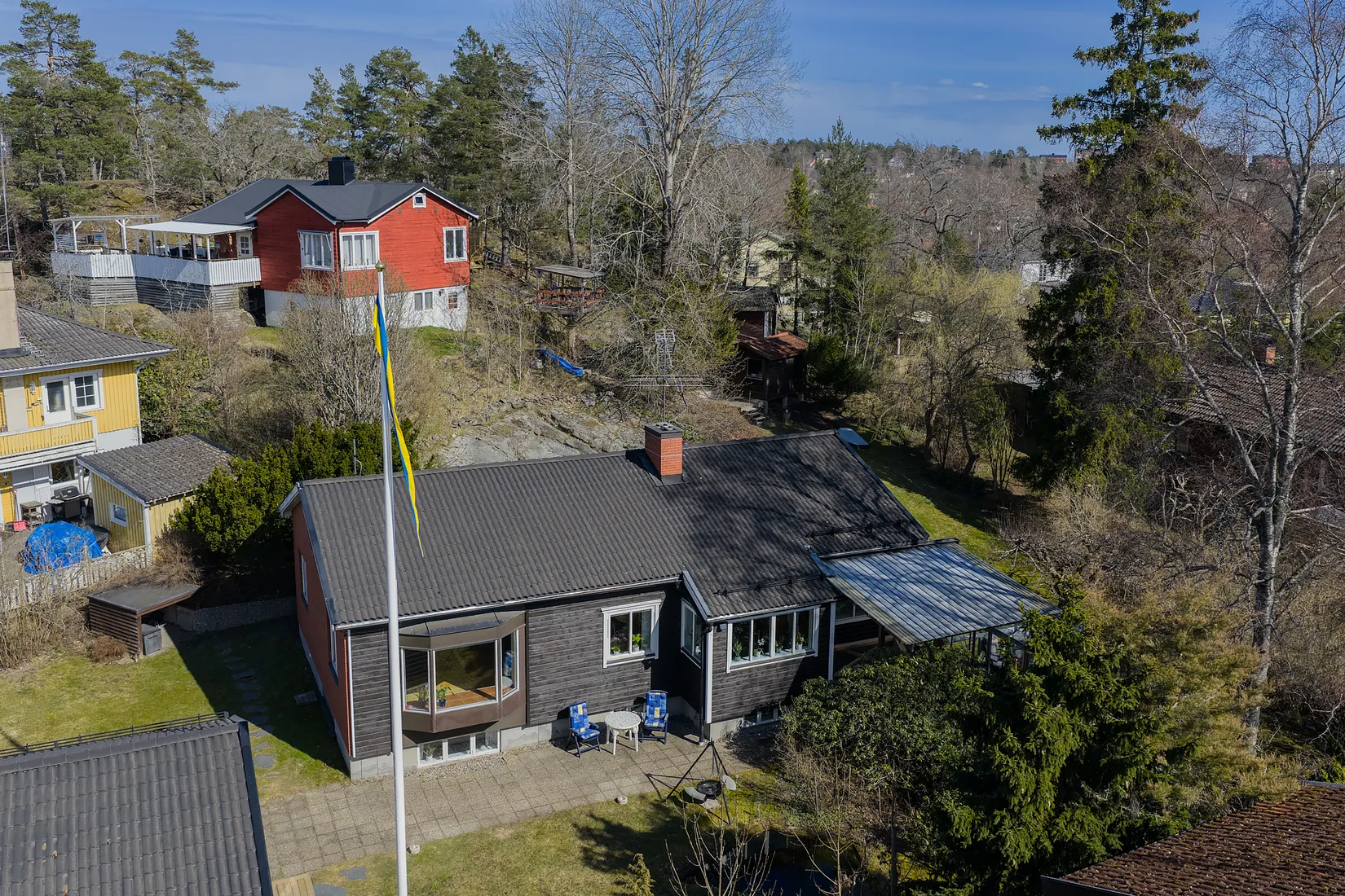 Villa, Björkvägen 3, Fullersta, Huddinge