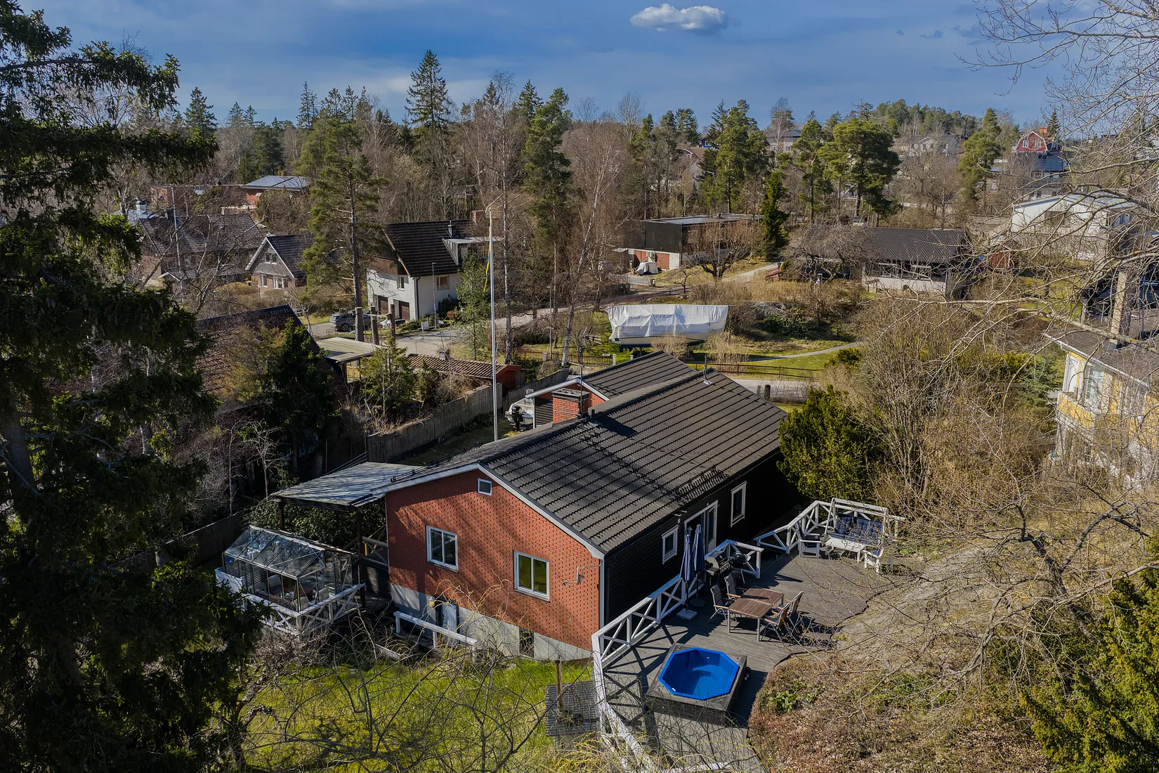 Villa, Björkvägen 3, Fullersta, Huddinge