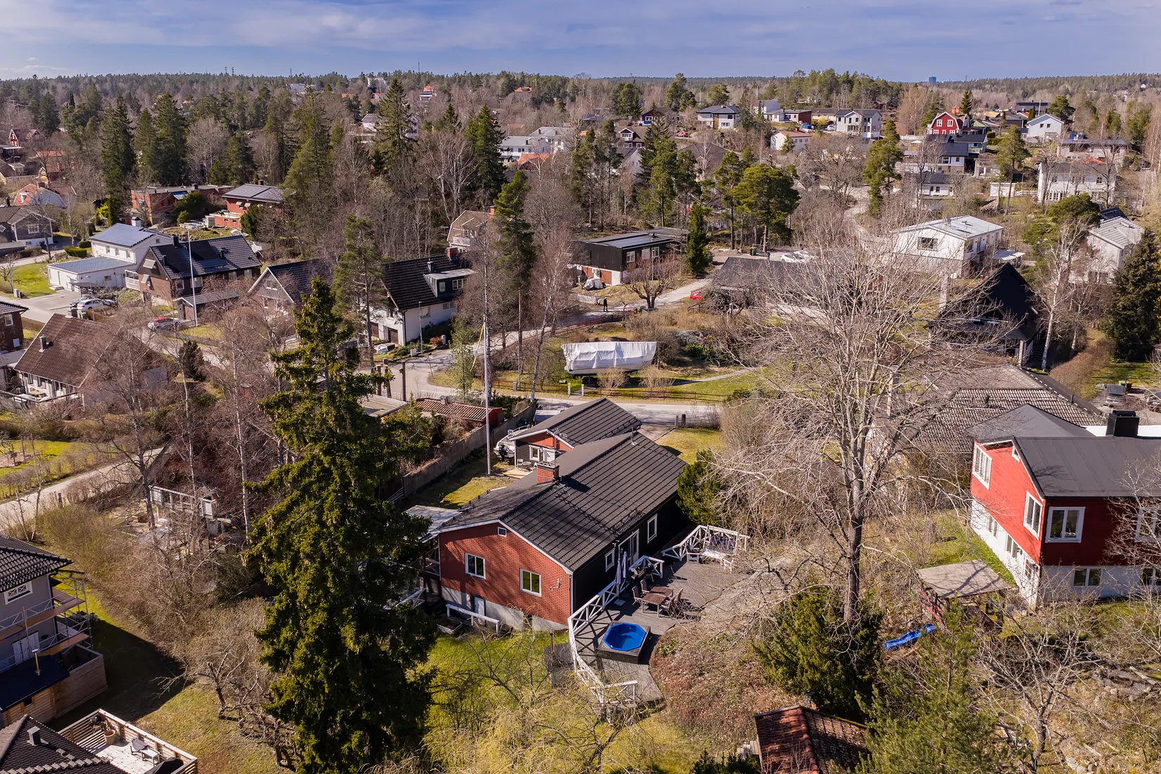 Villa, Björkvägen 3, Fullersta, Huddinge