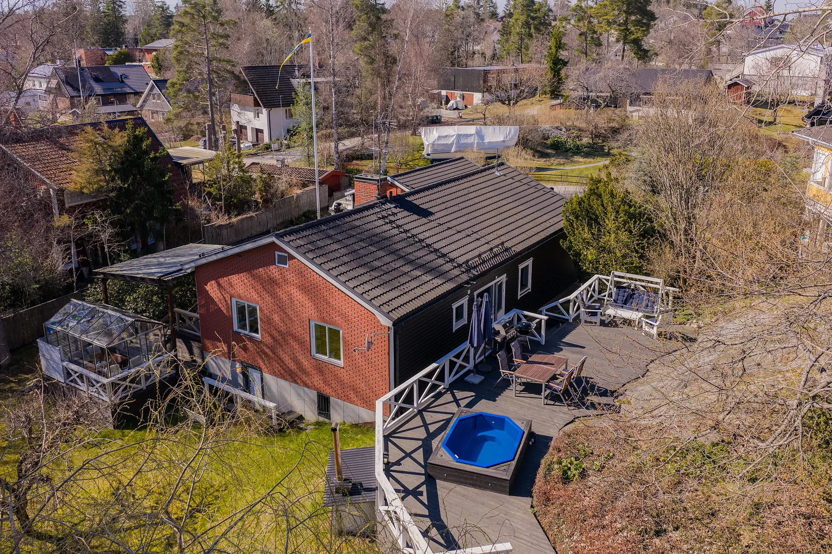 Villa, Björkvägen 3, Fullersta, Huddinge