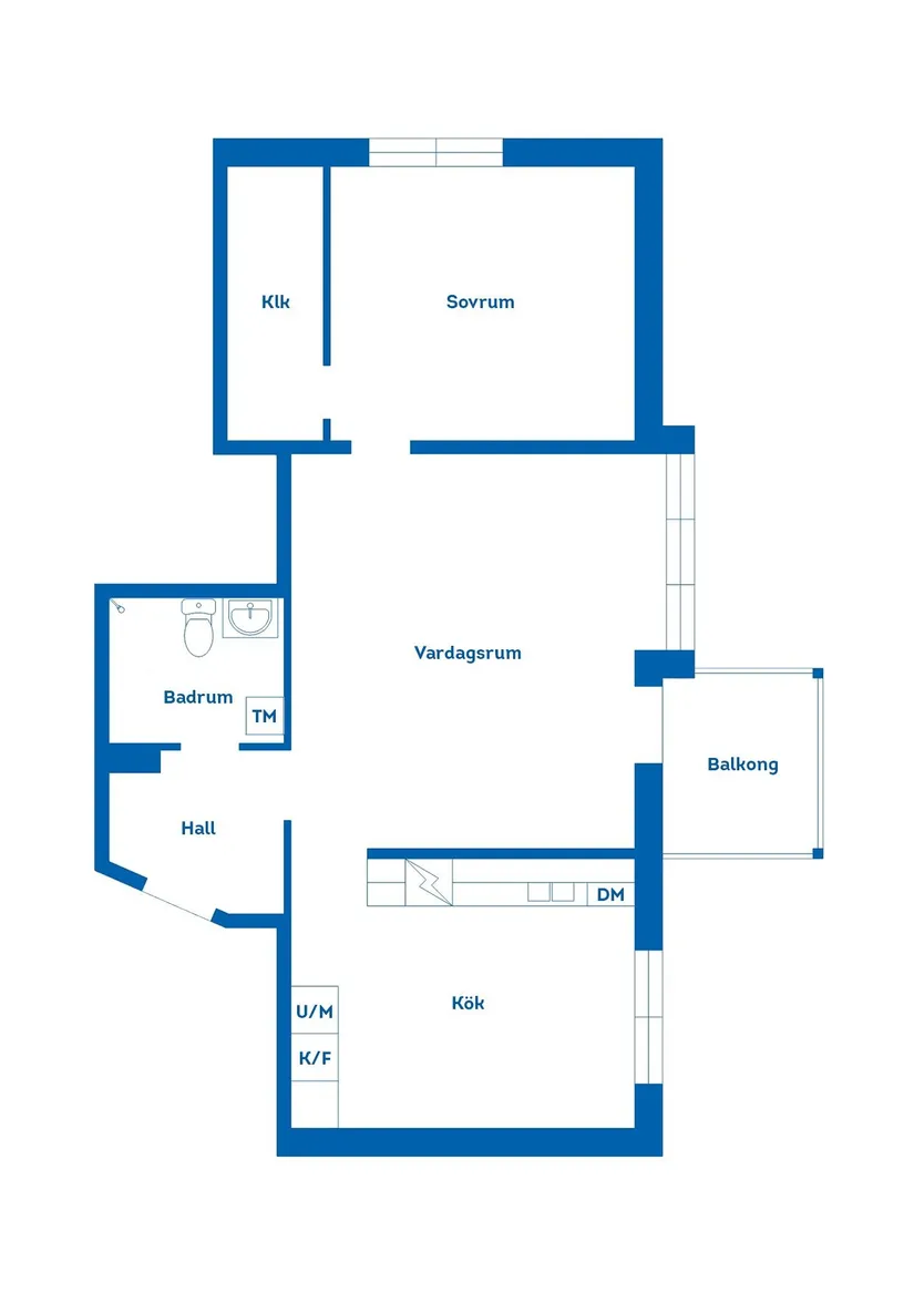 Bostadsrätt, Ruddammsgatan 42, Gävle Centrum, Gävle