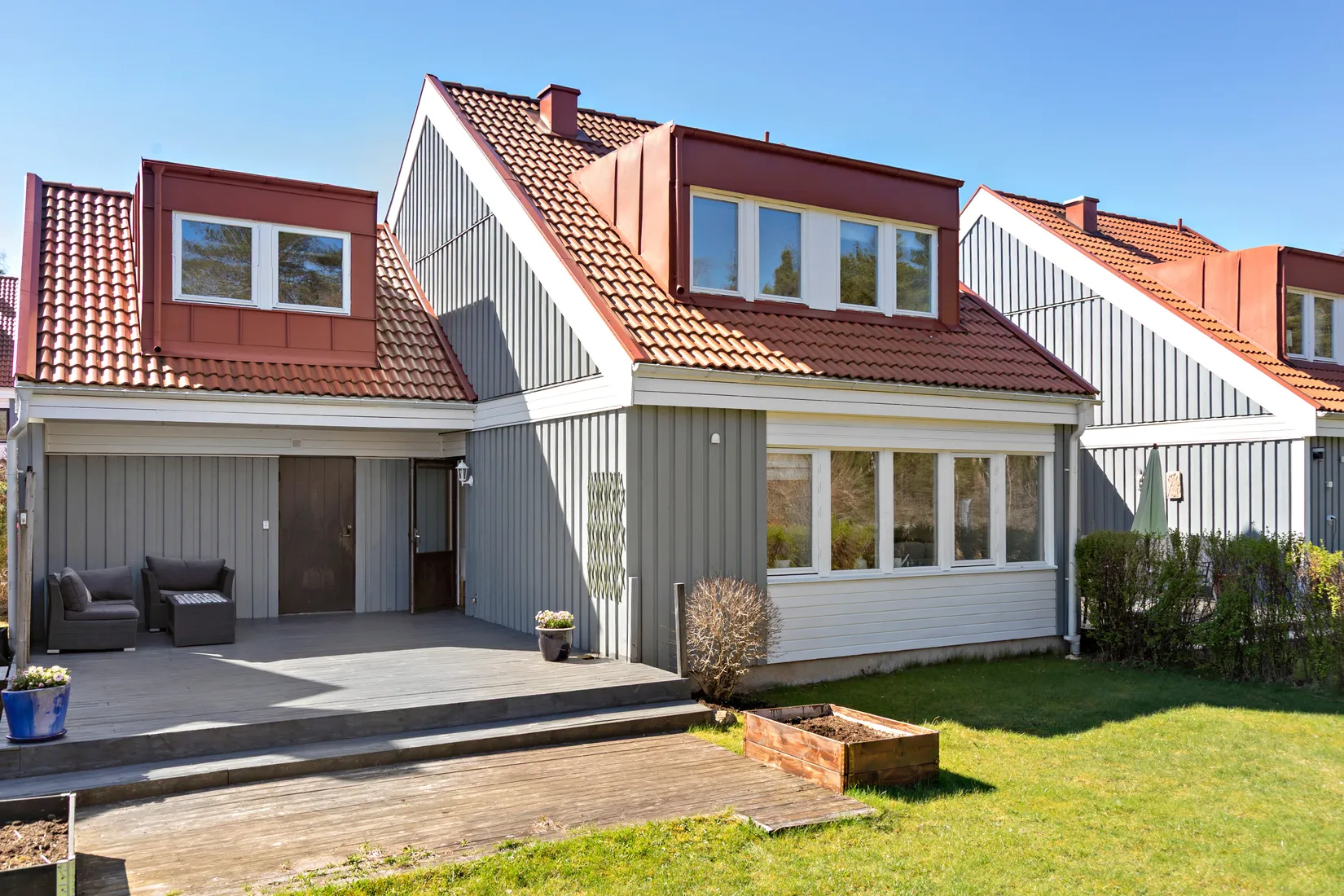 Villa, Radhus, Mantalsvägen 7, Stenliden, Partille