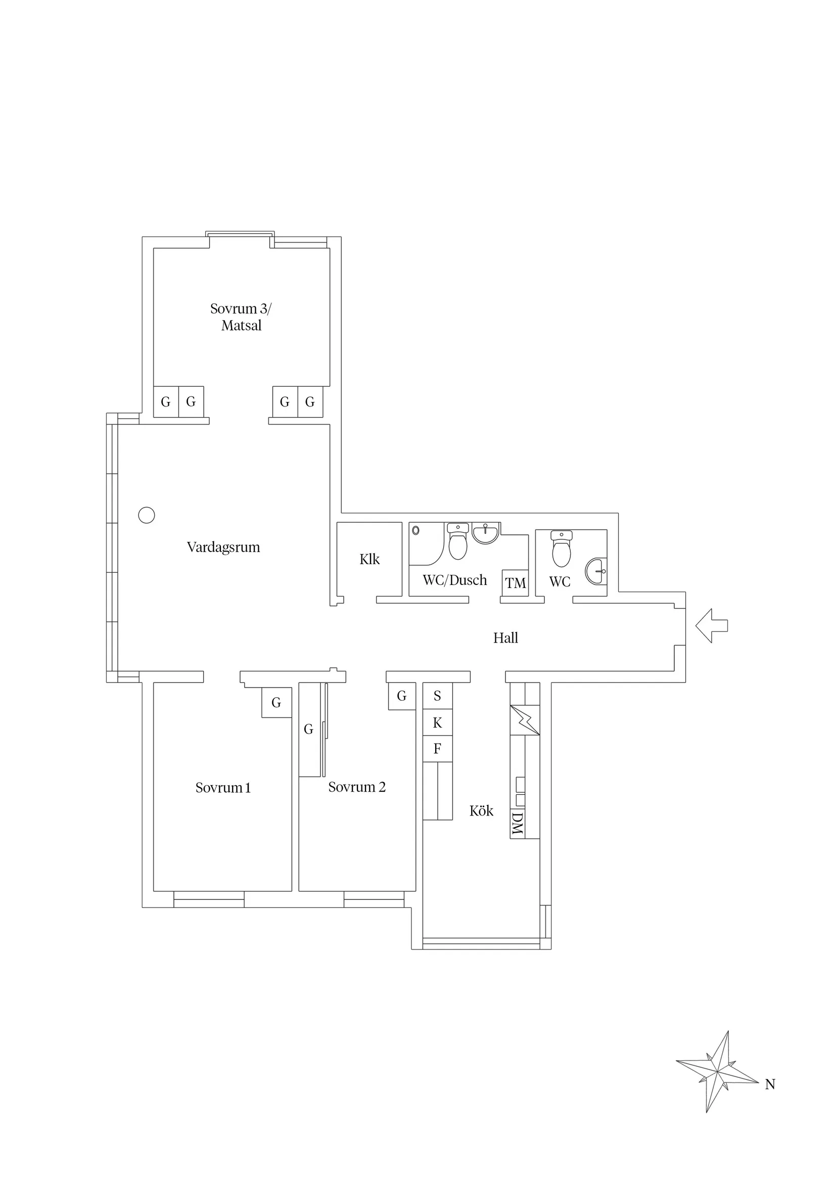 Bostadsrätt, Snickaregatan 29, Centrum, Linköping