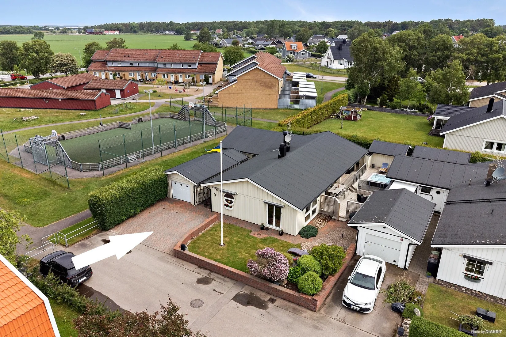 Villa, Gullkragevägen 11, Skogstorp, Falkenberg