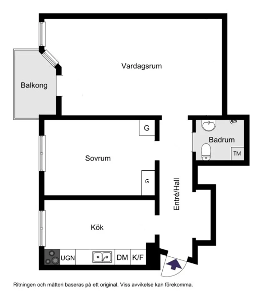Bostadsrätt, Fredsgatan 12B, vån 2/3, Centrala Sundbyberg, Sundbyberg