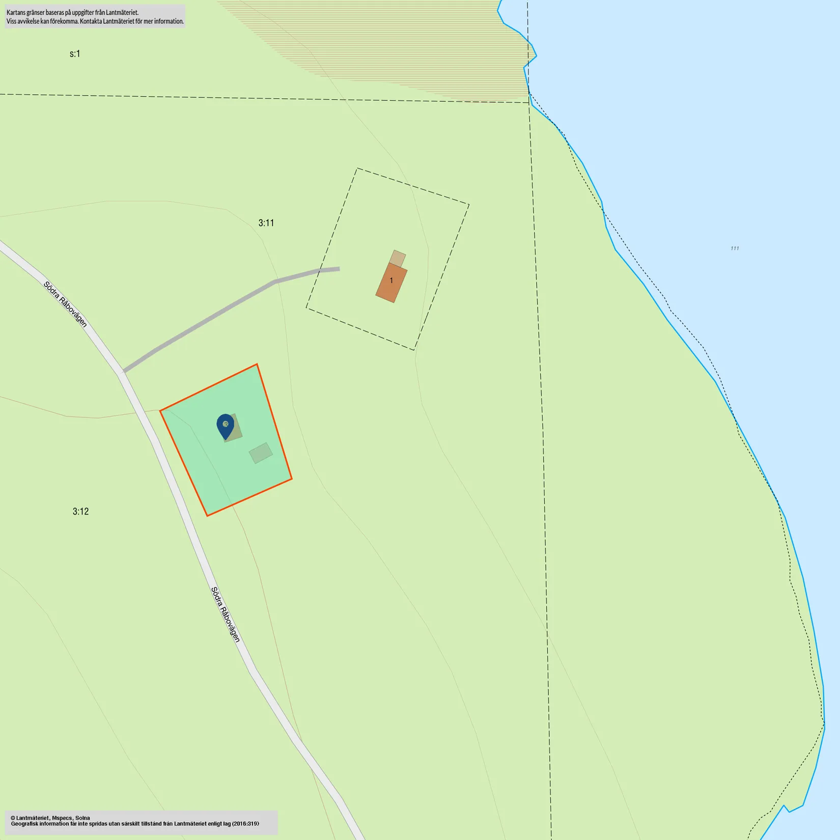 Fritidshus, Södra Råbovägen 3, Hudiksvall